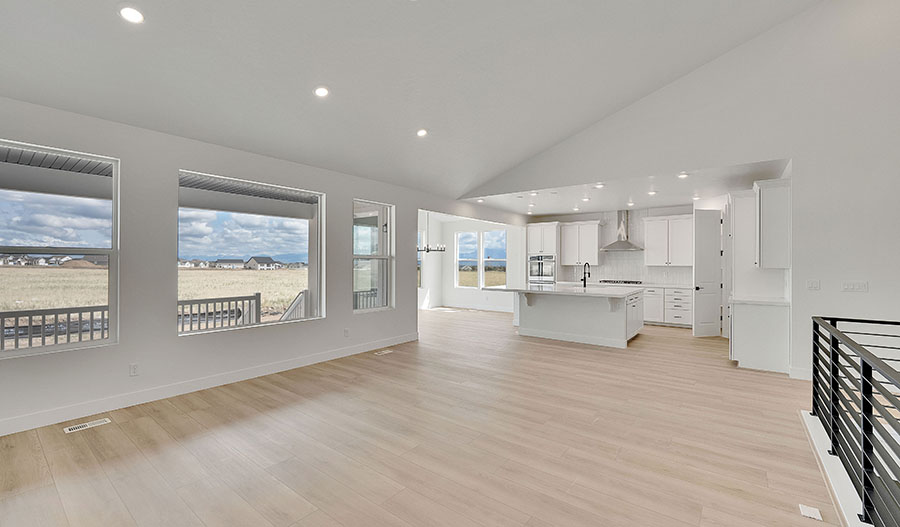 Great Room of the Helena floor plan
