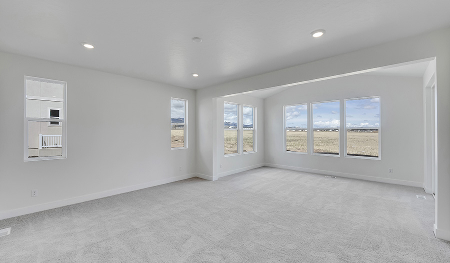 Bedroom of the Helena floor plan
