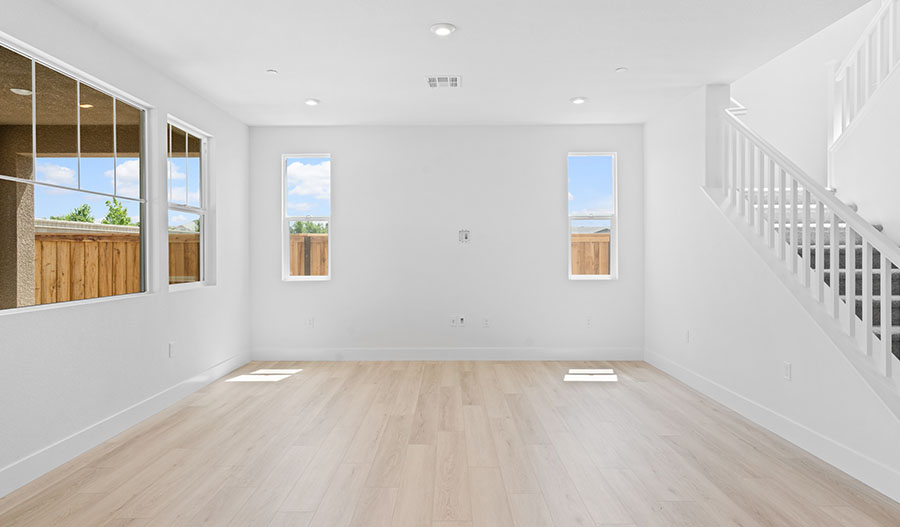 Great Room of the Andrea floor plan
