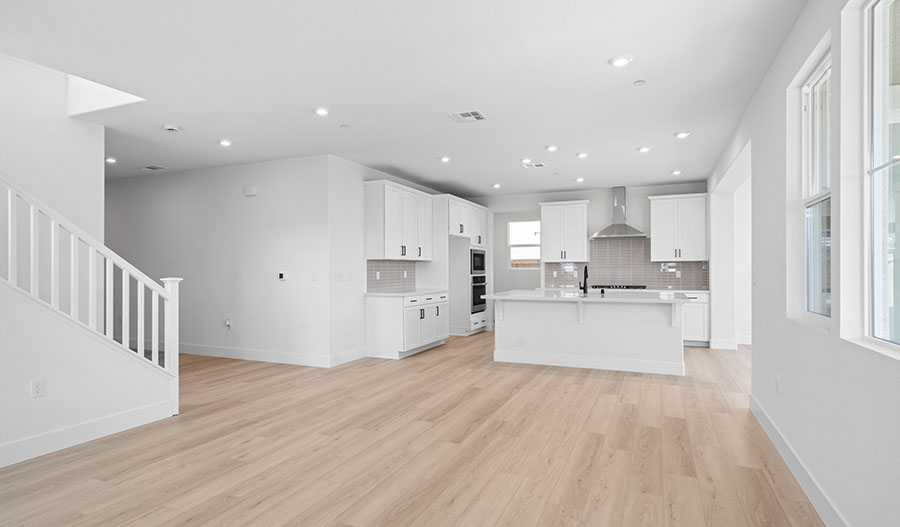 Great Room of the Andrea floor plan