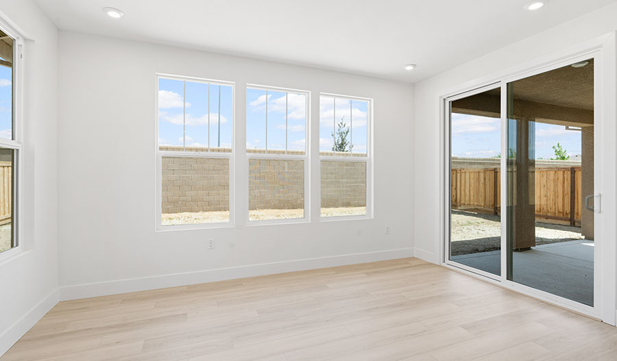 Sunroom of the Andrea floor plan