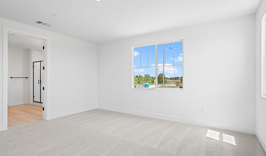 Bedroom of the Andrea floor plan