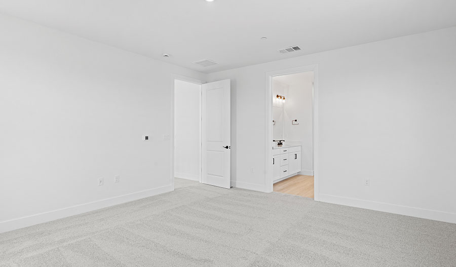 Bedroom of the Andrea floor plan