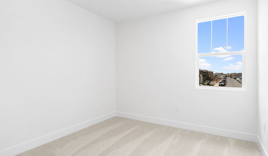 Bedroom of the Andrea floor plan