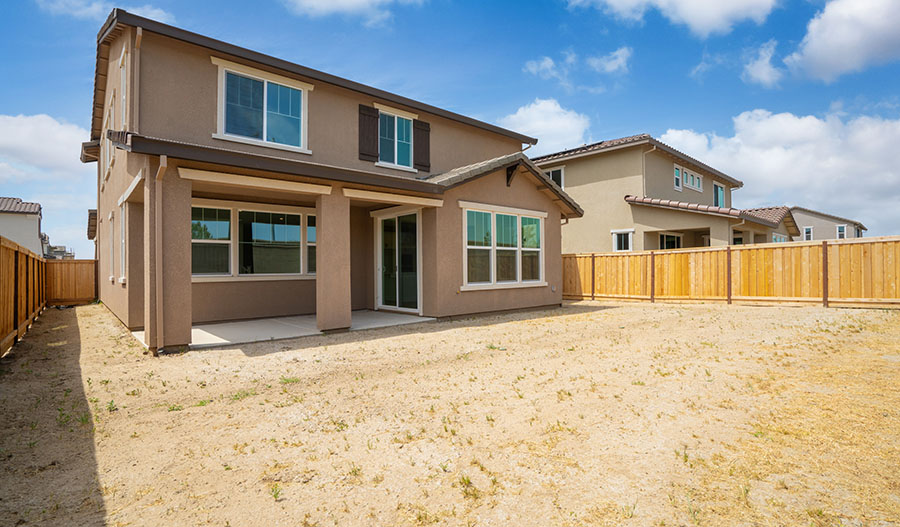 Rear Exterior of the Andrea floor plan