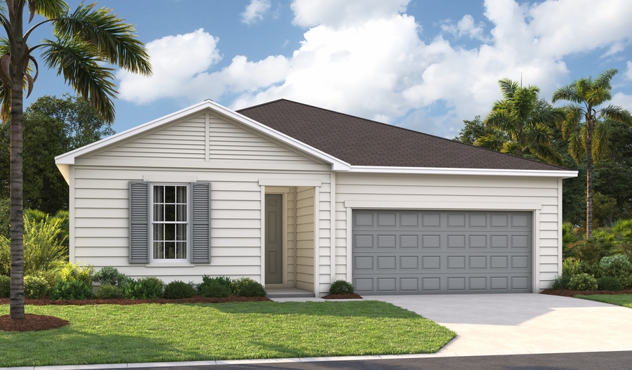 Master Elevation K of the AlanII floor plan