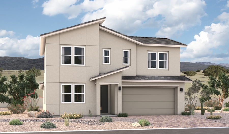 Elevation A of the Denali floor plan
