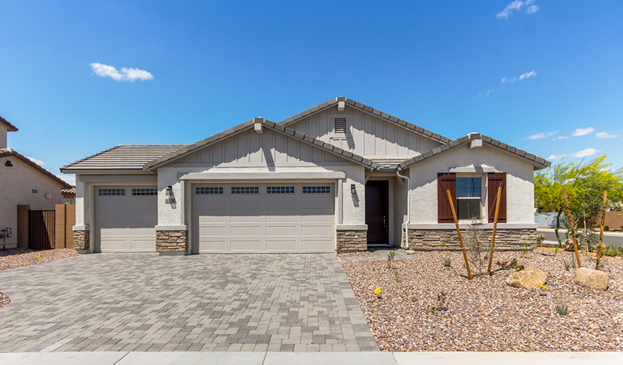 Exterior of the Slate floor plan
