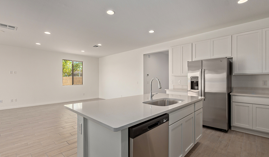 Kitchen of the Slate floor plan
