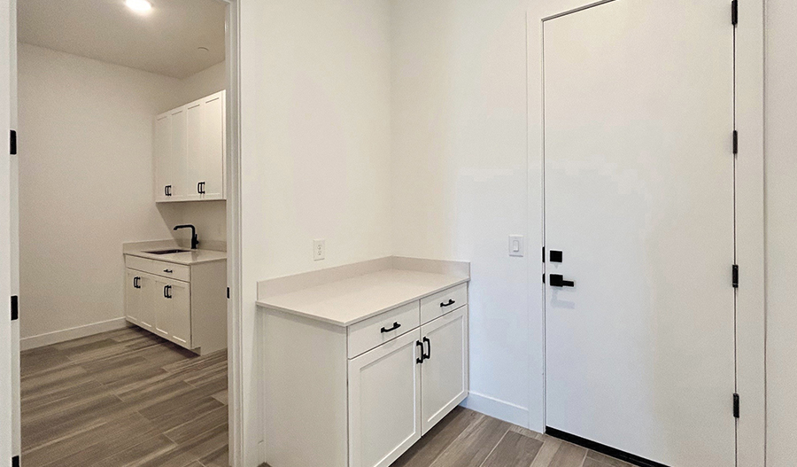 Mudroom of the Holbrook floor plan