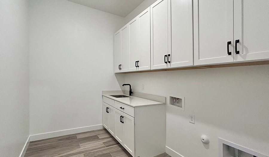 Laundry Room of the Holbrook floor plan
