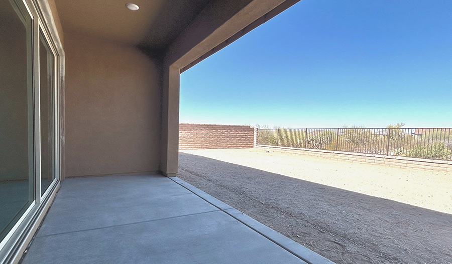 Rear Exterior of the Holbrook floor plan