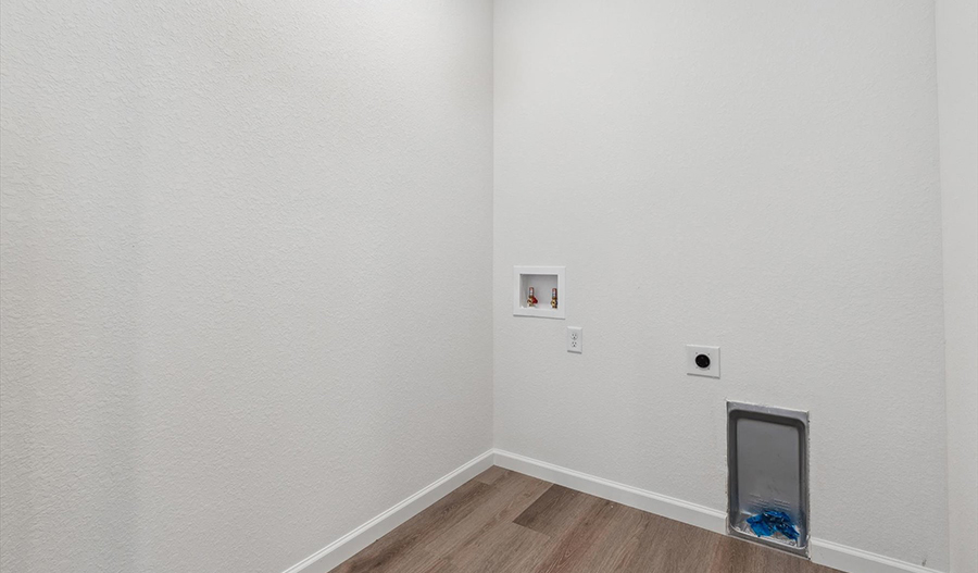 Laundry Room of the Agate floor plan