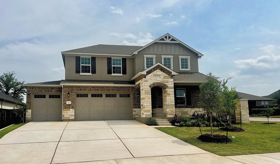Exterior of the Elderberry floor plan