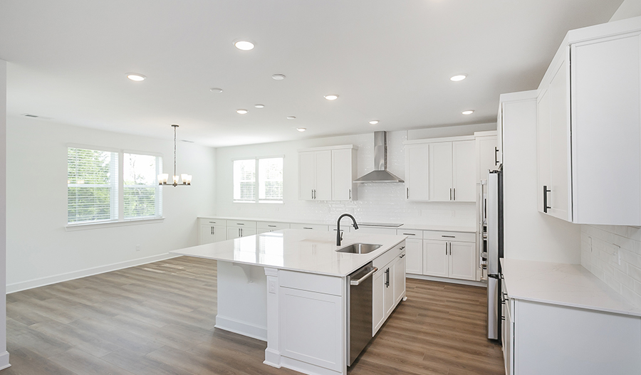 Kitchen of the Sage floor plan