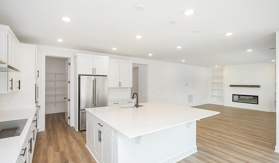 Kitchen of the Sage floor plan