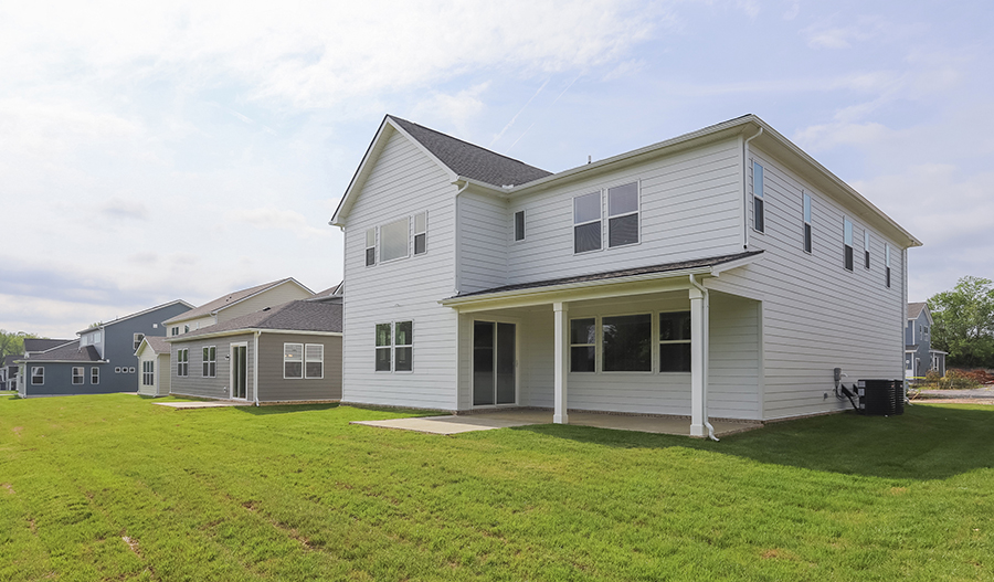 Rear Exterior of the Sage floor plan