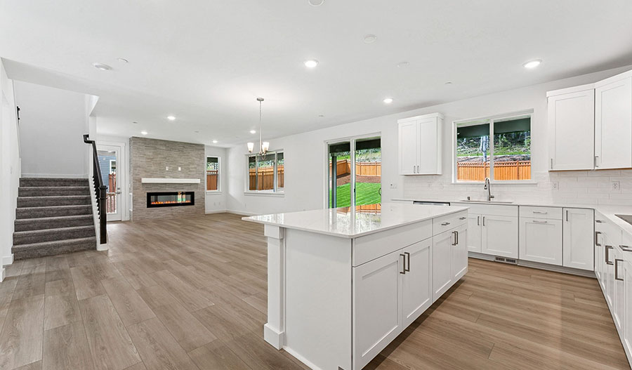 Kitchen of the Orlando floor plan