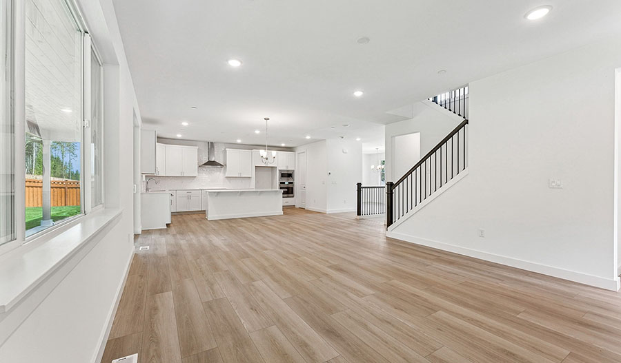 Great Room of the Orlando floor plan