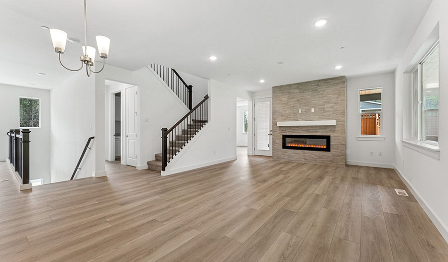 Great Room of the Orlando floor plan