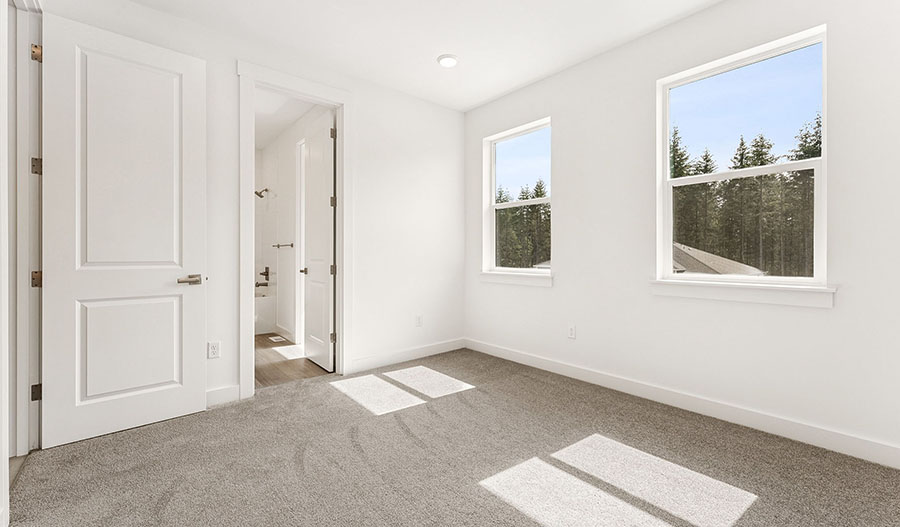 Bedroom of the Orlando floor plan
