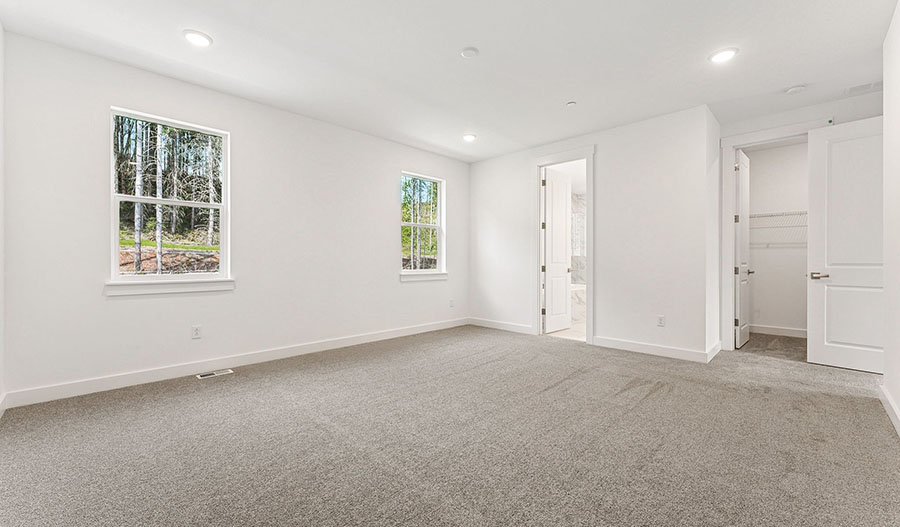 Bedroom of the Orlando floor plan