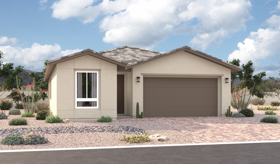 Elevation A of the Sunstone floor plan