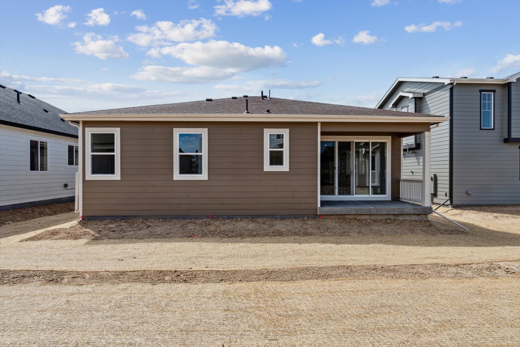 Rear Exterior of the Alexandrite floor plan