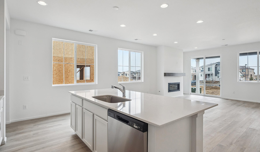 Kitchen of the LynwoodIDuo floor plan
