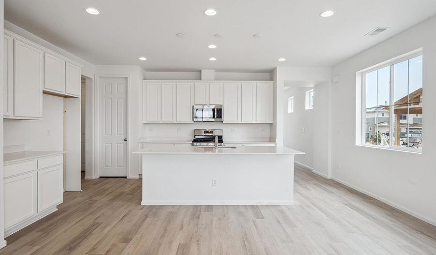 Kitchen of the LynwoodIDuo floor plan