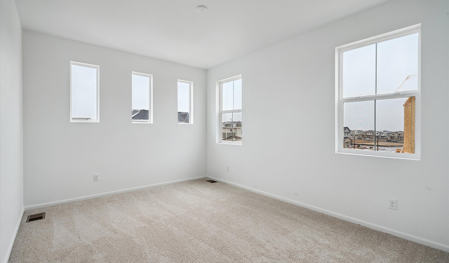 Bedroom of the LynwoodIDuo floor plan