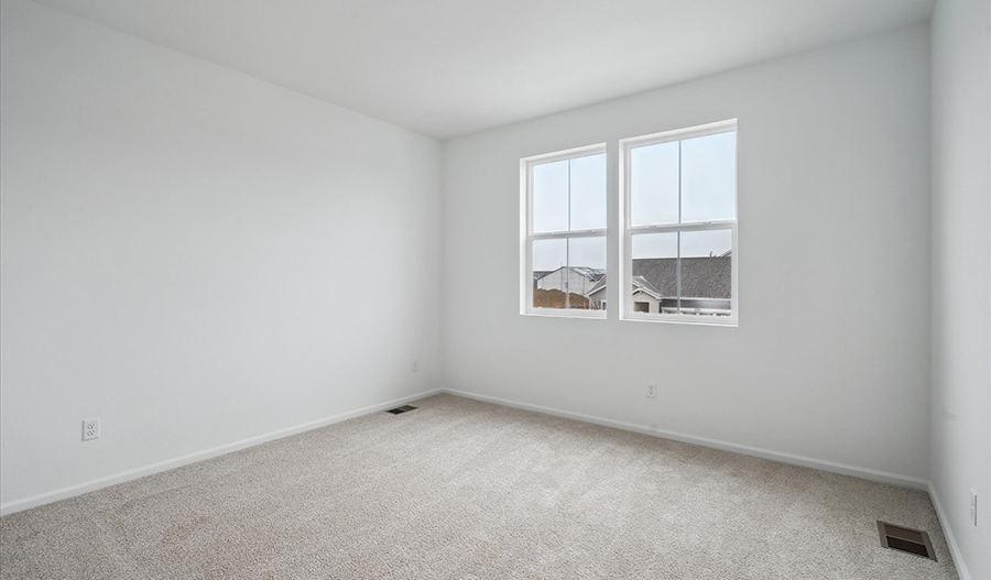 Bedroom of the LynwoodIDuo floor plan