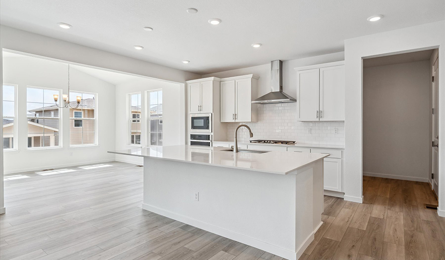 Kitchen of the Coronado floor plan