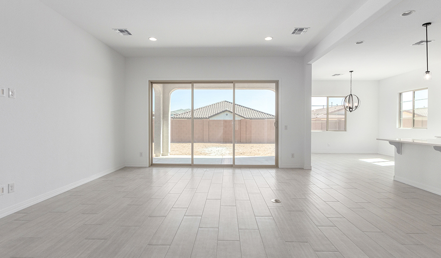Great Room of the Cassandra floor plan