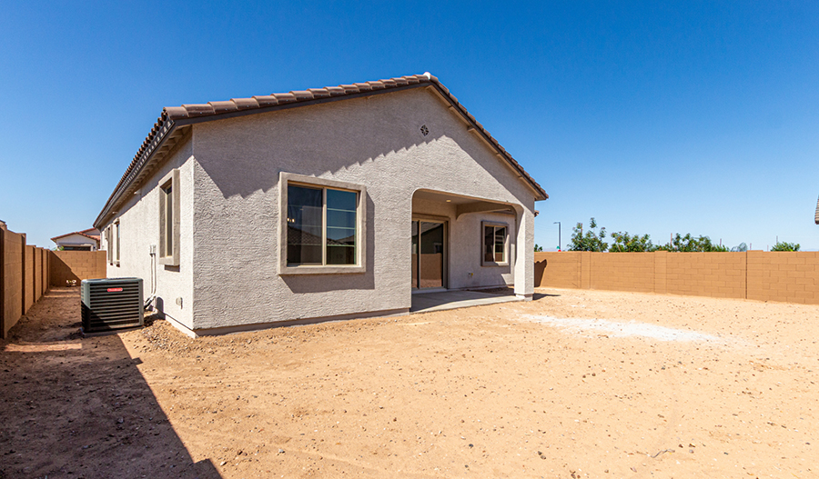 Rear Exterior of the Cassandra floor plan