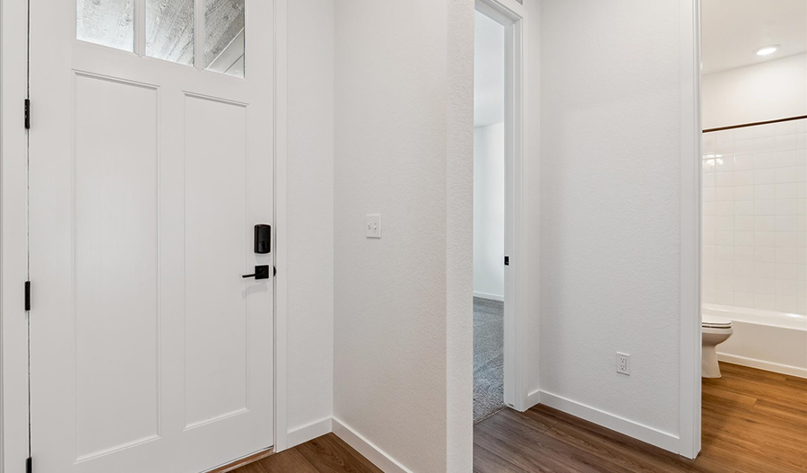Entry of the Arlington floor plan