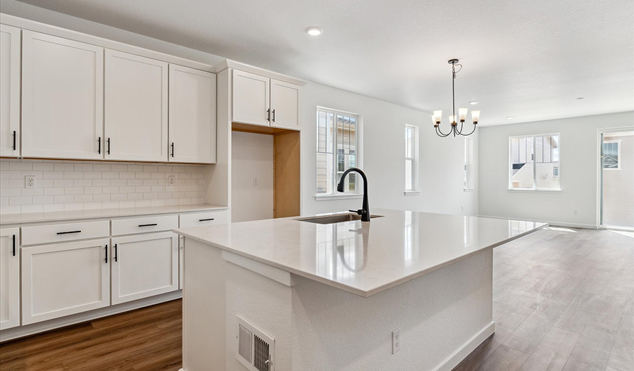 Kitchen of the Arlington floor plan