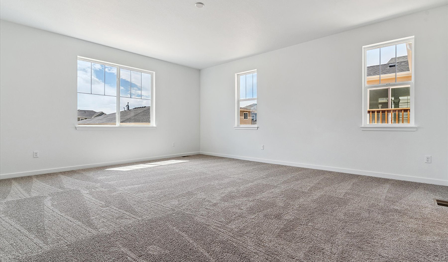Bedroom of the Arlington floor plan