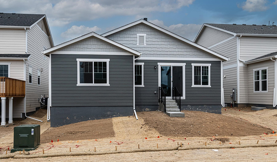 Rear Exterior of the Arlington floor plan