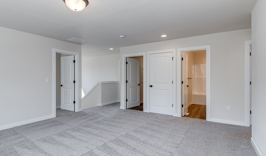 Bedroom of the Hemingway floor plan