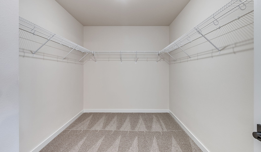 Closet of the Hemingway floor plan