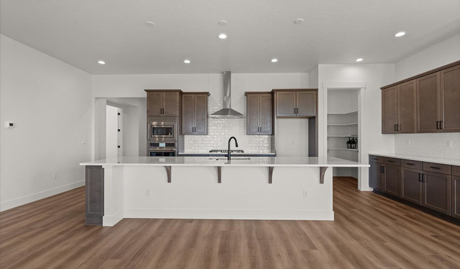 Kitchen of the Harris floor plan
