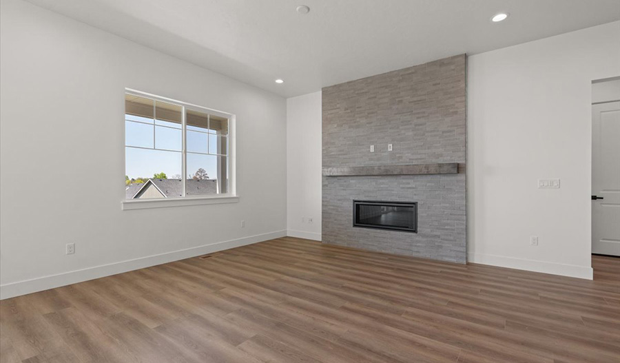 Great Room of the Harris floor plan