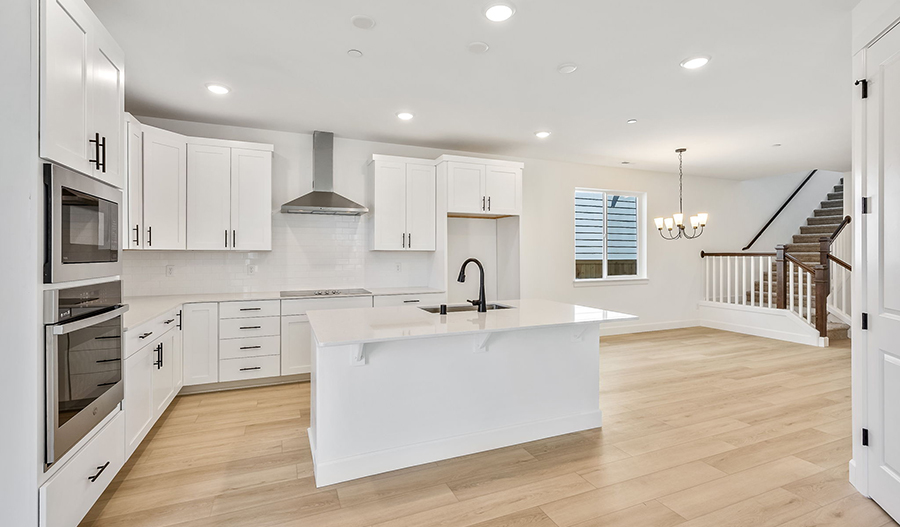 Kitchen of the Lowery floor plan