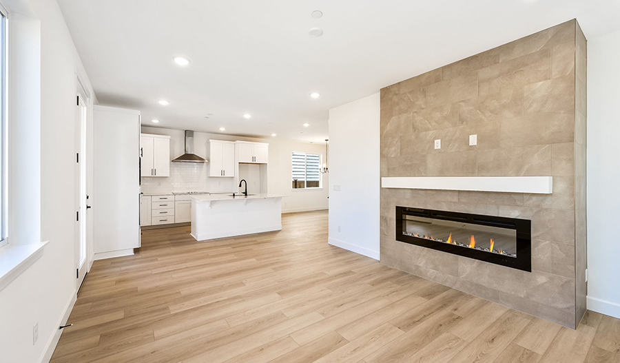 Great Room of the Lowery floor plan