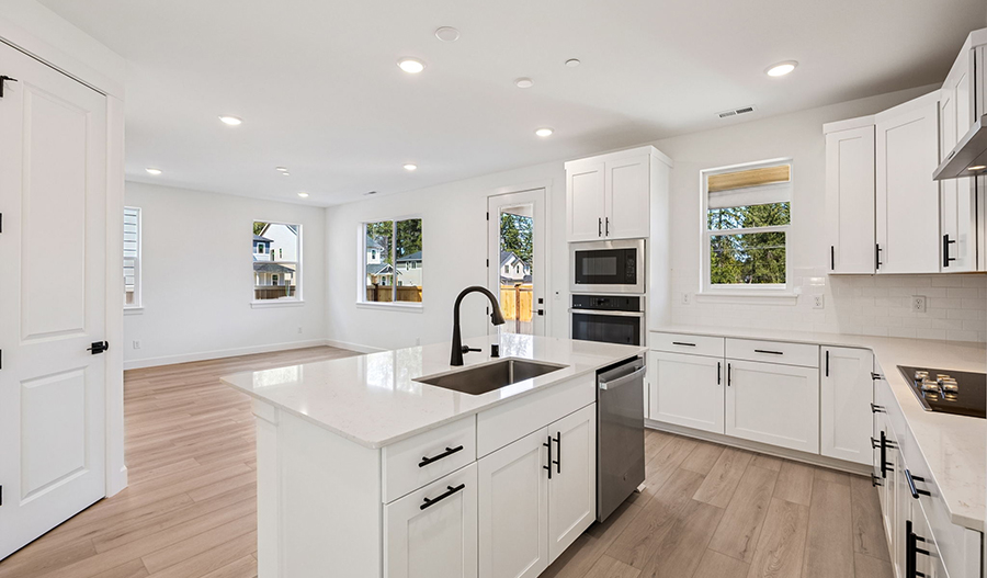 Kitchen of the Lowery floor plan