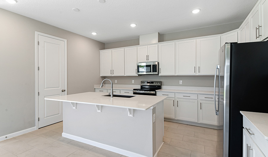 Kitchen of the Slate floor plan