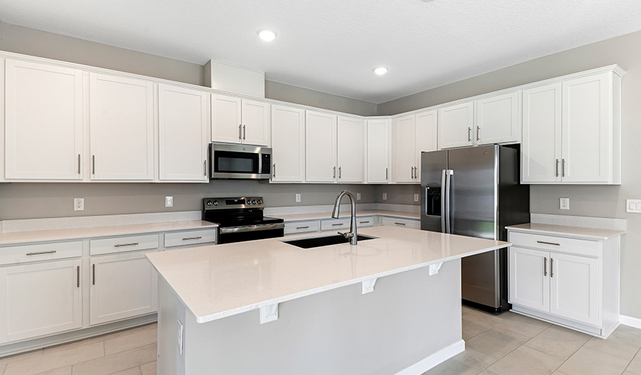 Kitchen of the Slate floor plan