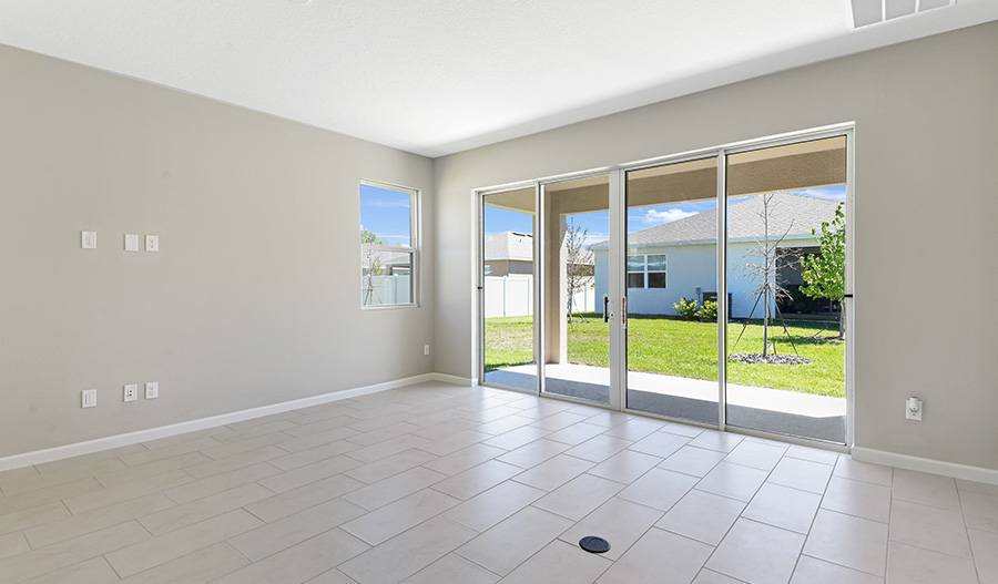 Great Room of the Slate floor plan