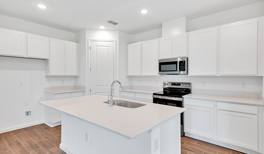 Kitchen of the Azure floor plan